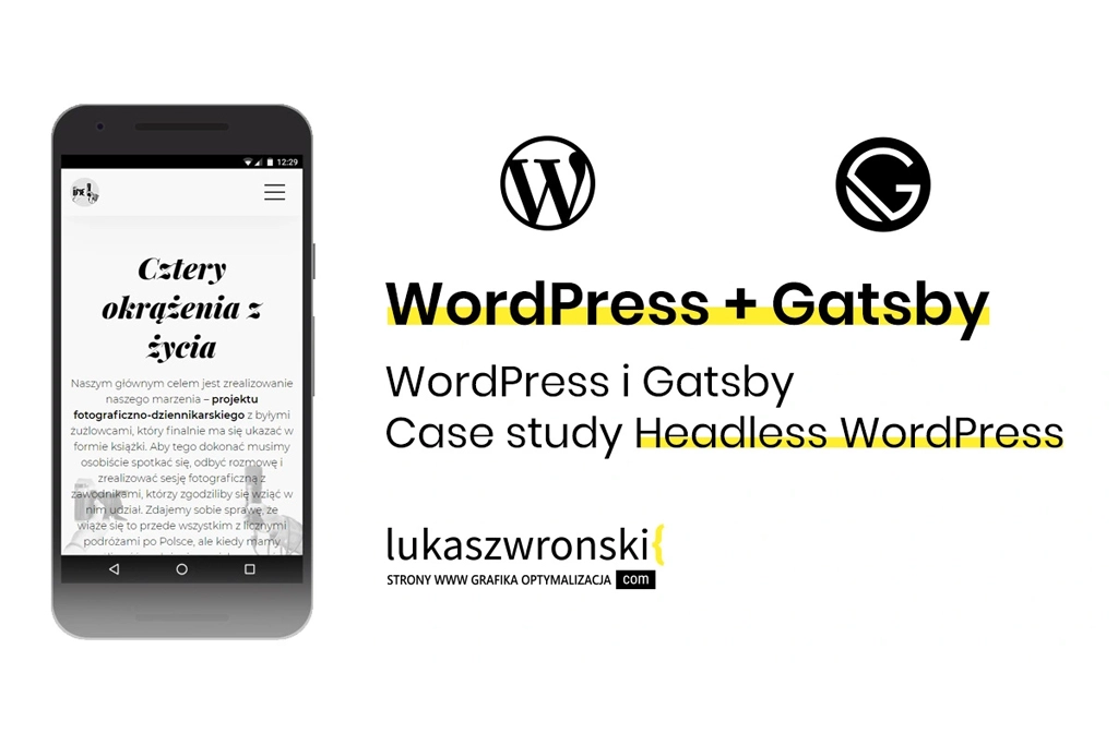 WordPress i Gatsby – Case study Headless WordPress